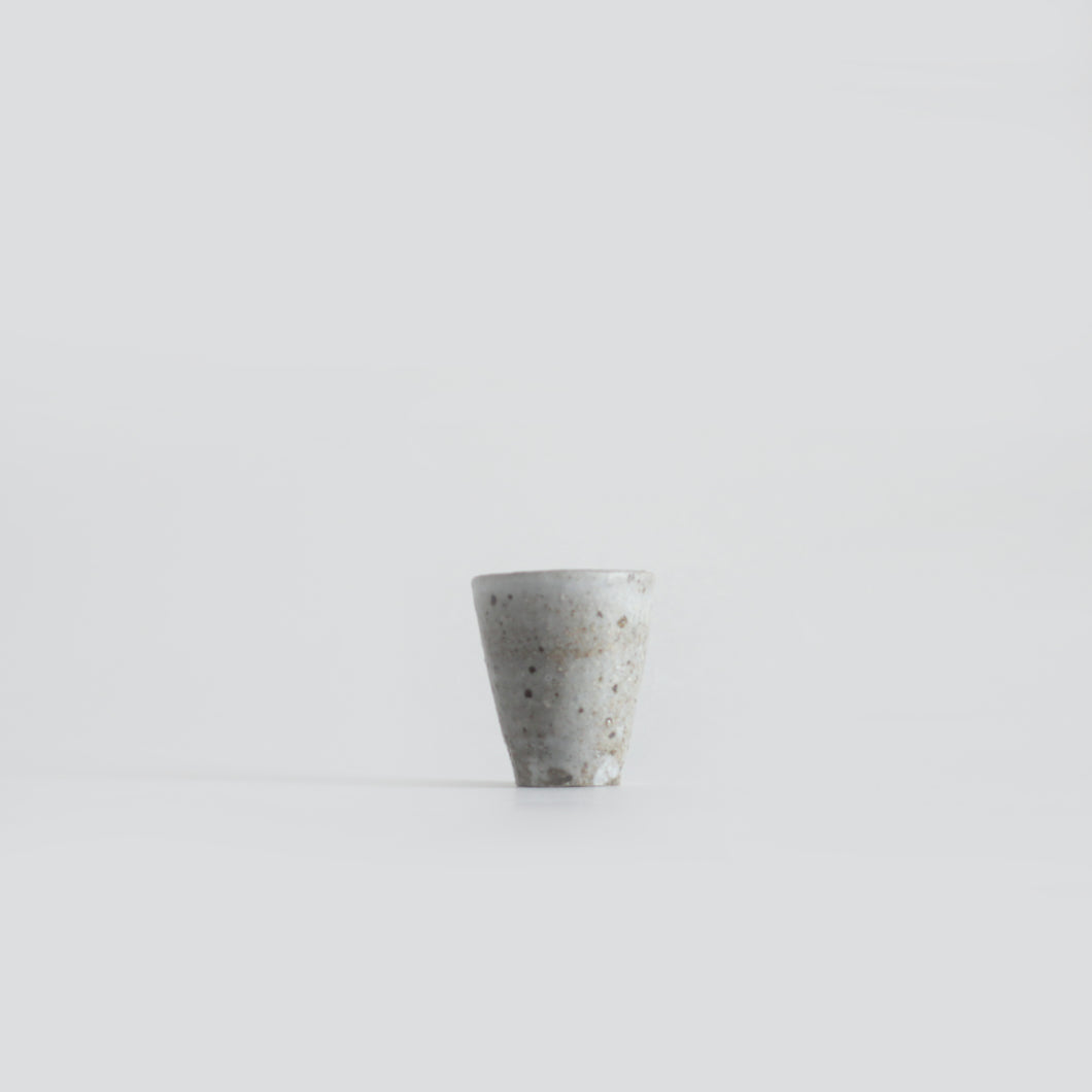 粉引筒杯 - Quwan