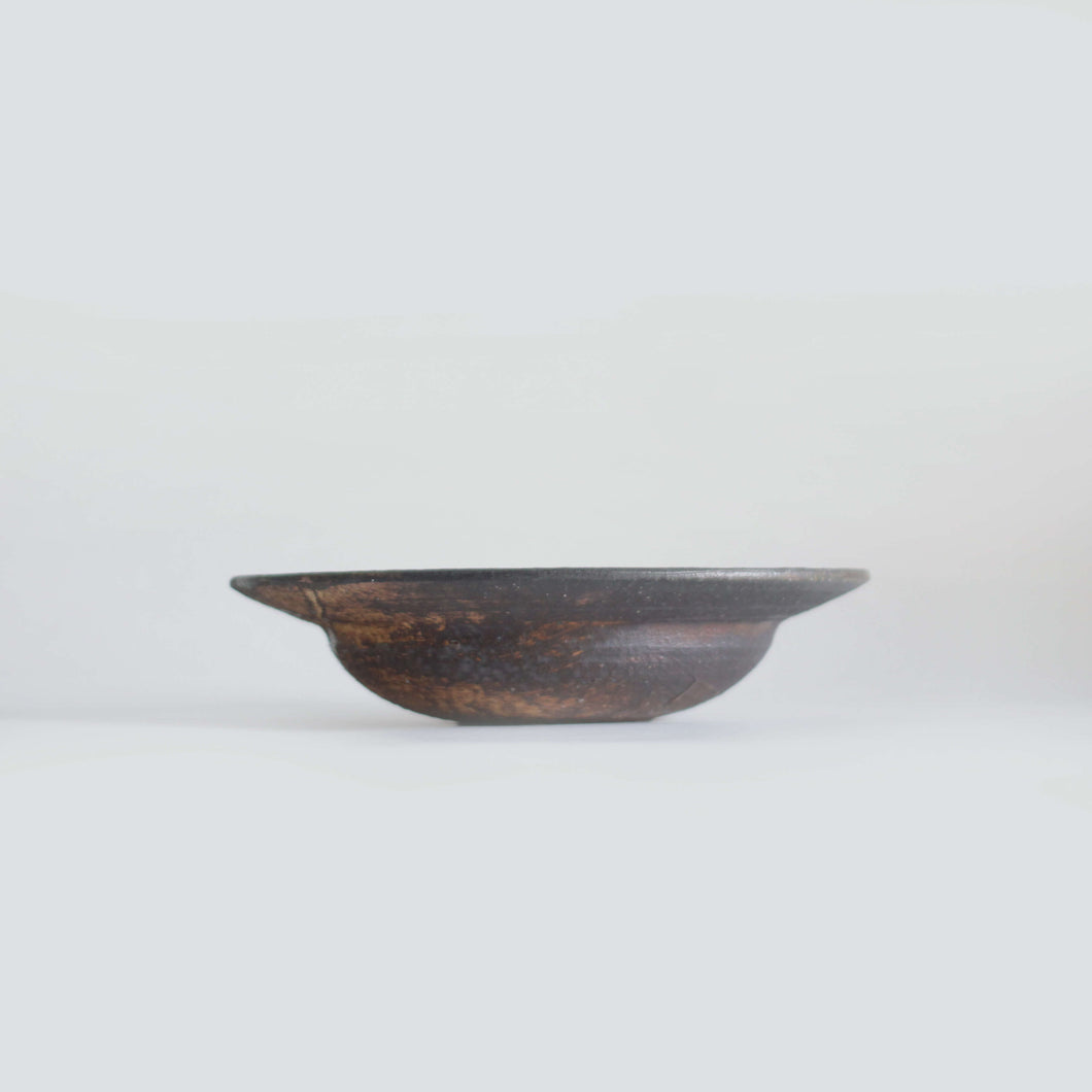 錆釉リム鉢 - Quwan