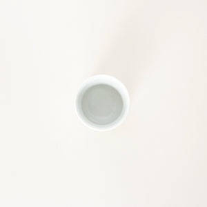 白磁面取り湯呑 - Quwan
